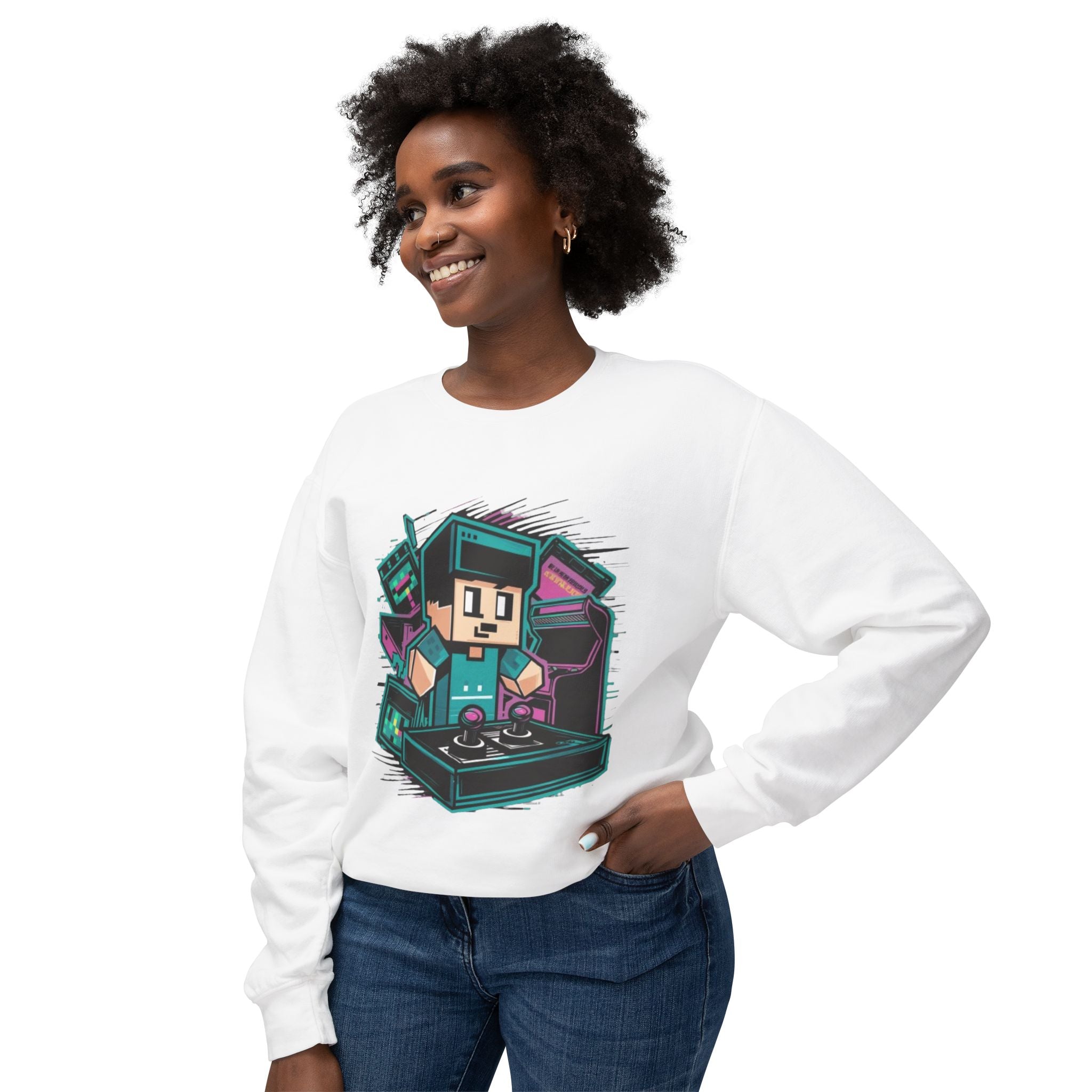 Unisex Lightweight Crewneck Sweatshirt