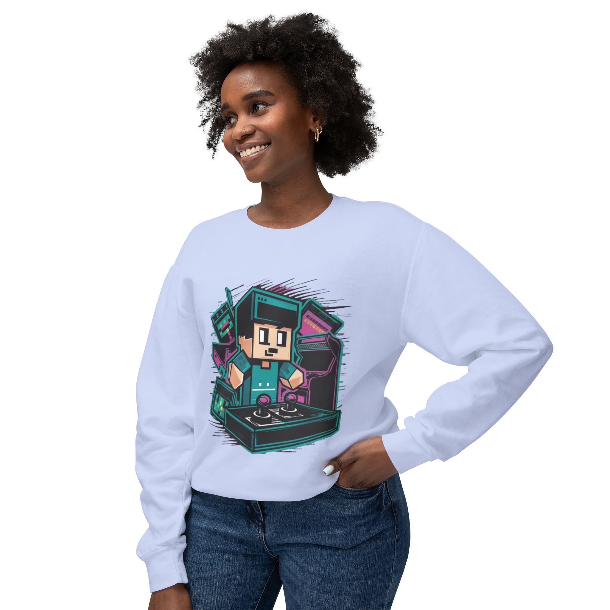 Unisex Lightweight Crewneck Sweatshirt