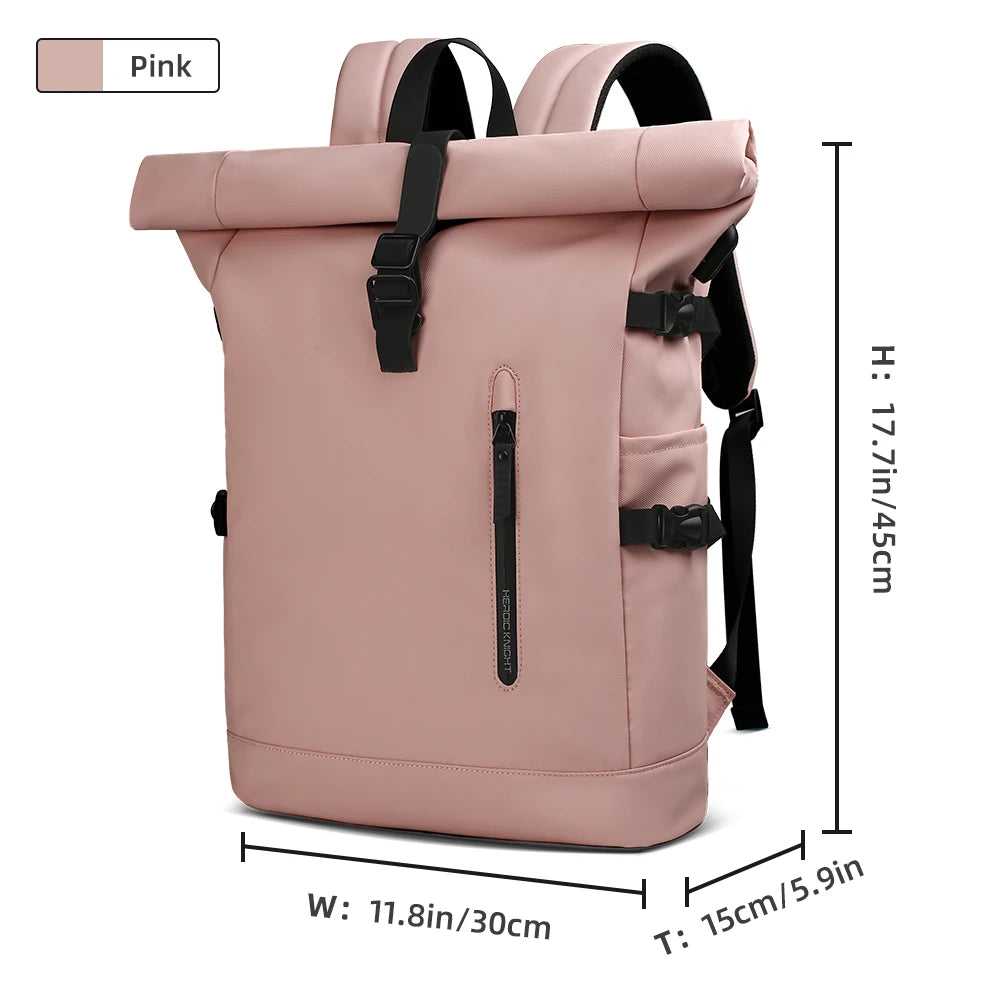 Expandable Travel Backpack with USB Port