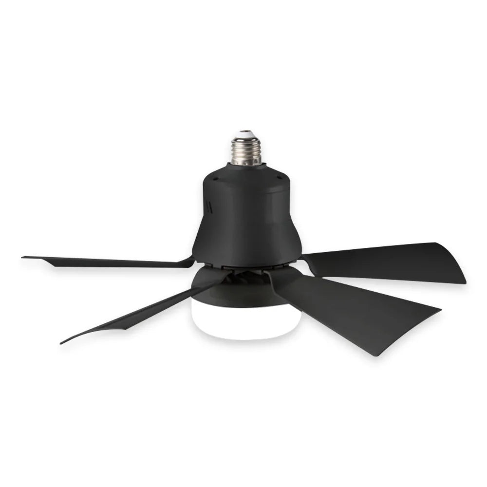 Socket Cooling Fan with LED Light