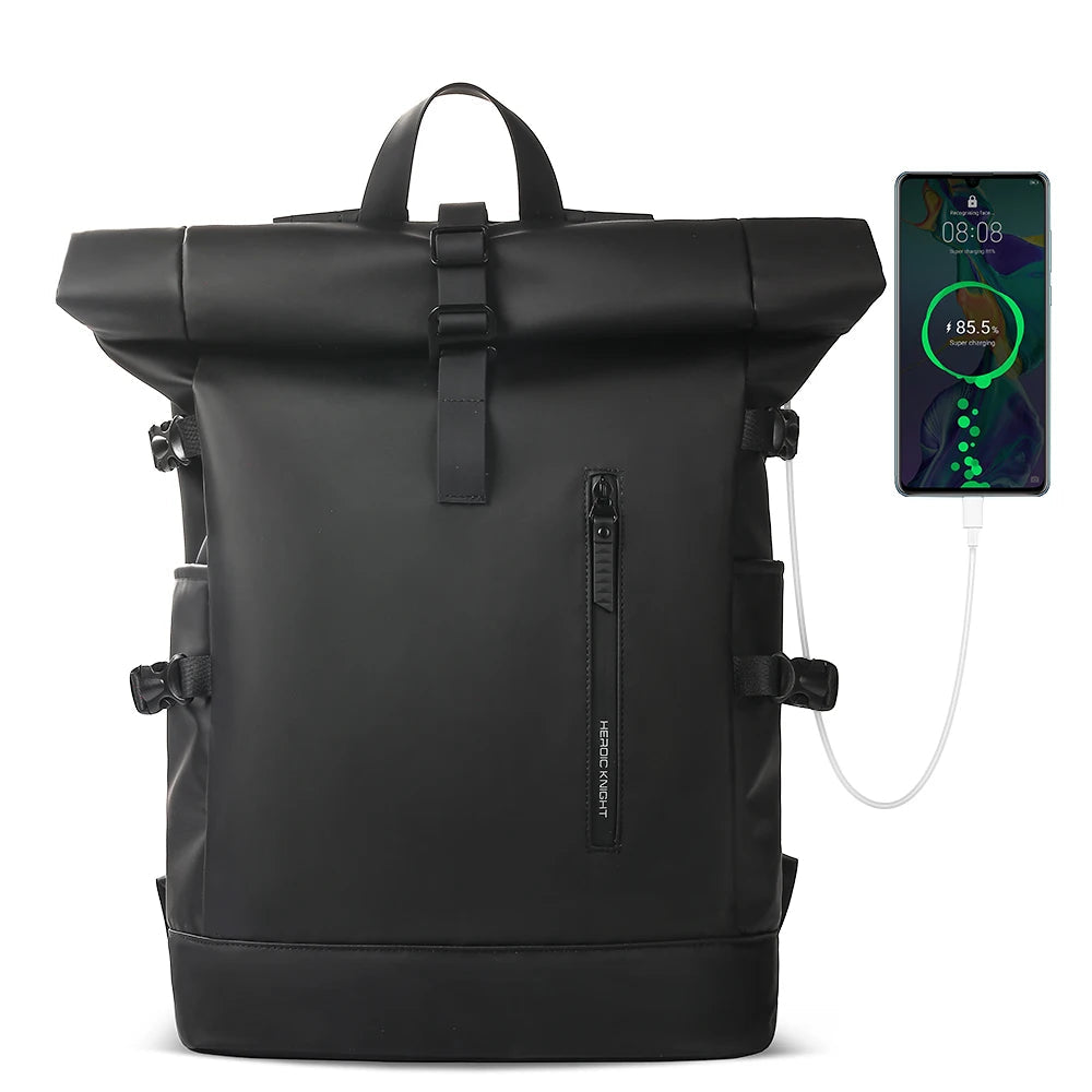 Expandable Travel Backpack with USB Port