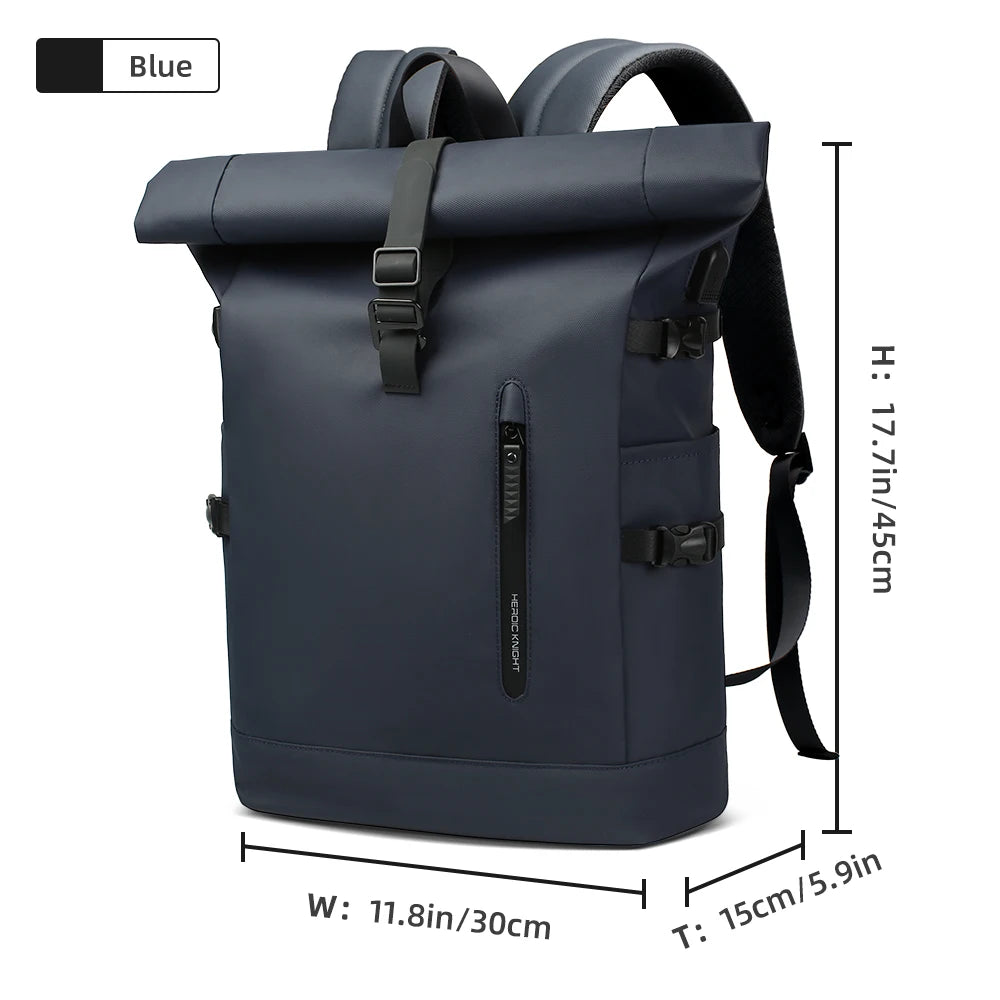 Expandable Travel Backpack with USB Port