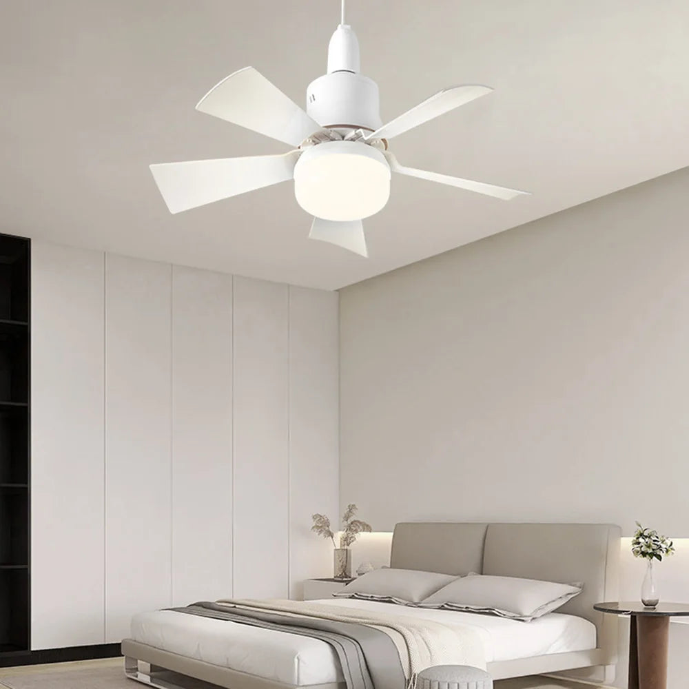 Socket Cooling Fan with LED Light