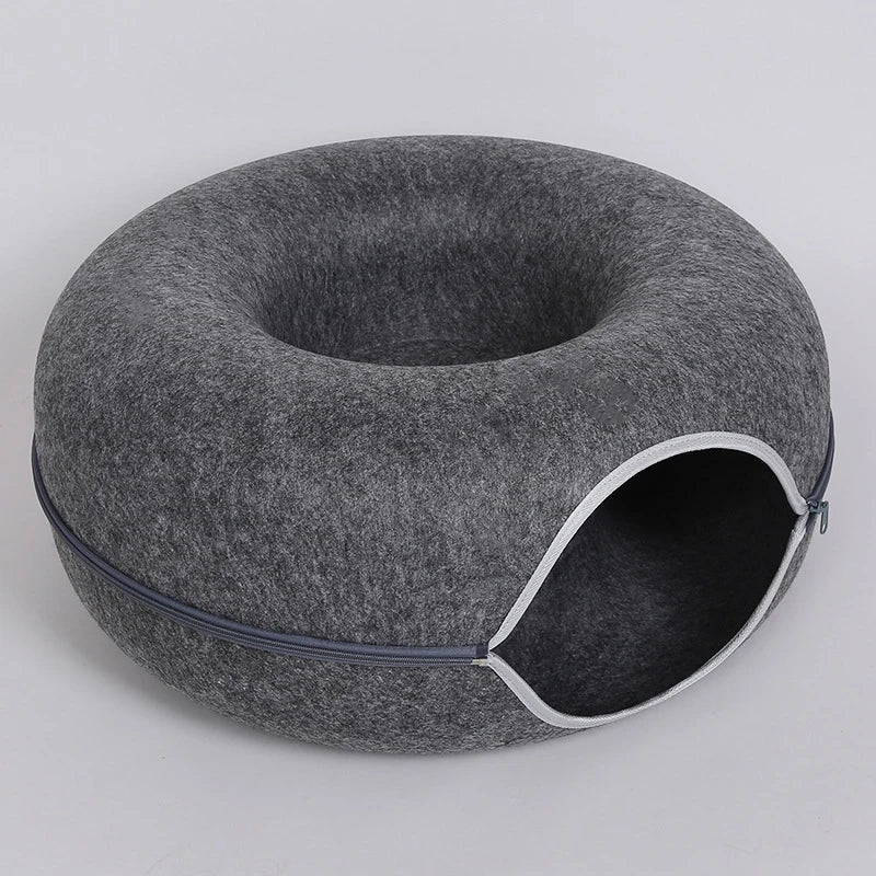 Donut Cat Tunnel Bed