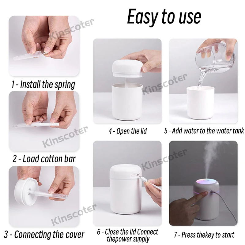Mini Portable Bedroom Humidifier