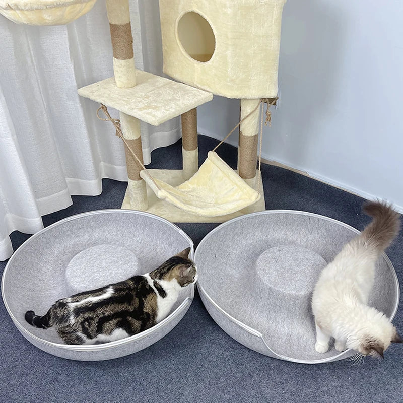 Donut Cat Tunnel Bed