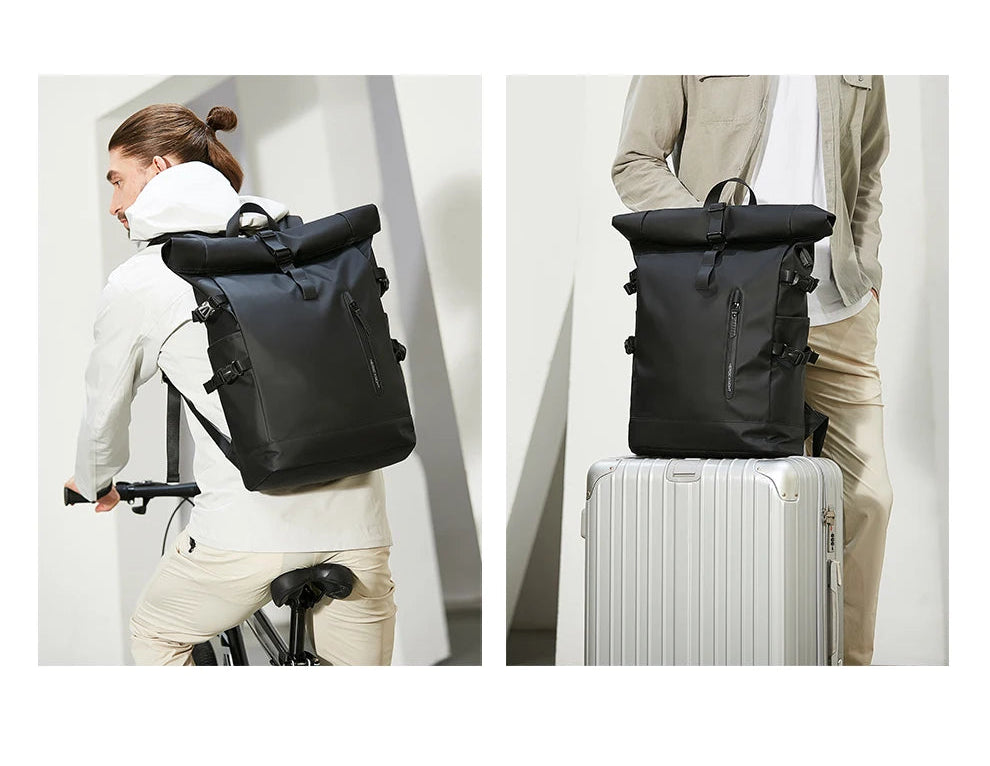 Expandable Travel Backpack with USB Port